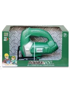 Szerszámgép, el., stihlfûrész, igazi hang, 27x13 cm dob.