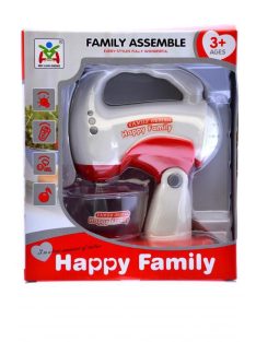   Konyhagép, Keverõgép, el., hang+fény+forog, 18x21 cm dob. (2xAA)