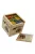 Fa ABC kocka klt., 27 db betû, angol ABC, 11x11 cm fa tartóban