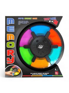 Zene memória játék, el., hang+fény, 28x28 cm dob. (3xAA)