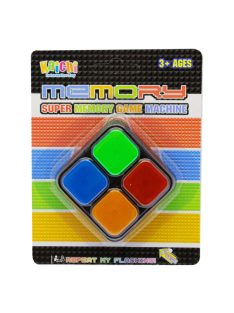 Zene memória játék, el., hang-fény, 11x14 cm lapon