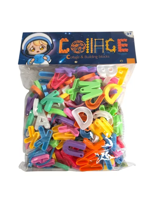 Óvodai fûzõs ABC betûk, 23x23+ cm zacsk.