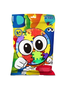 Óvodai építõ klt., puzzle építõ, 20x30 cm zacsk.