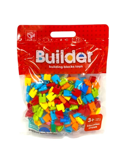 Óvodai építõ klt., stiftes, 25x31 cm zacsk.