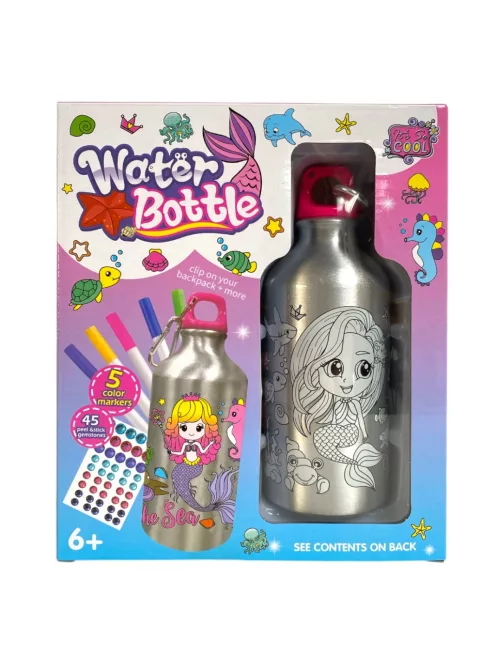 Kulacs dekoráló, színezõ klt., sellõ minta, 21x24 cm dob.