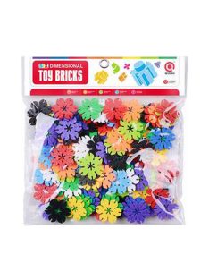   Óvodai Csillagépítõ klt., virág formák, 26x27 cm zacsk.