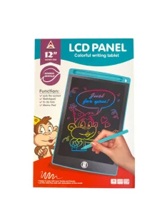   Rajzoló tábla klt., el., LCD kijelzõ, színesen ír, 20x29 cm dob.