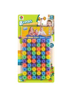   Építõ klt., hatszögletû formák, (stiftes),18x33 cm lapon