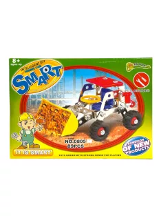 Fémépítõ klt., munkagép, 89 db, 21x15 cm dob.