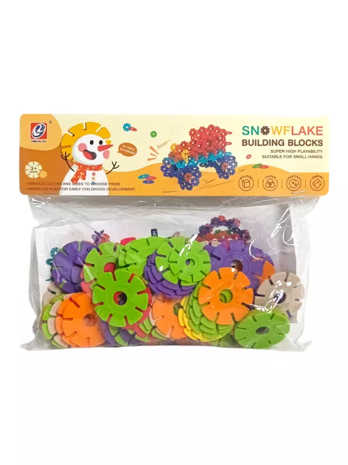 Csillag építõ klt., 110 db, 25x20 cm zacsk.