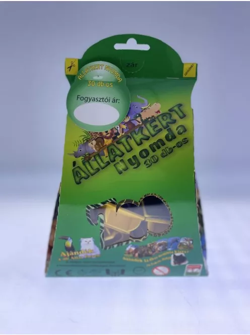 Nyomda, állatkerti, 30 db, 19x24 cm dob.