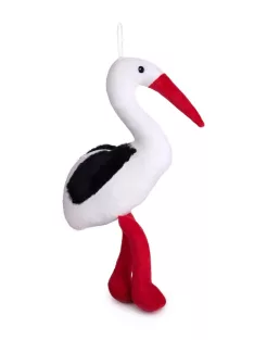 Plüss gólya, 30 cm