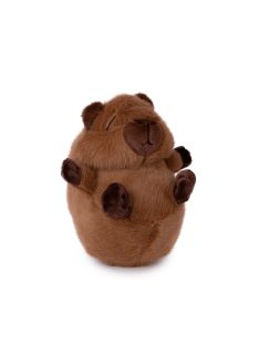 Plüss kapibara, alvó, 18 cm
