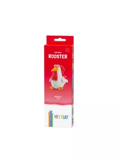 Gyurma klt., Hey Clay, kakas, 3 tégely, 7x22 cm dob.