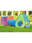 Gyermek sátor 3az1-ben Baby Mix 3 db narancs-kék, RAKTÁRON