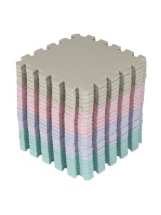   Puzzle habszivacs játszószőnyeg szett 24db Light, 180x120cm