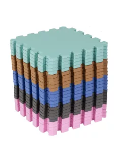 Puzzle habszivacs játszószőnyeg szett 25db, 150x150cm