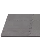 Cool Grey szegélyek habszivacs játszószőnyeghez 120x120cm