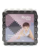 Puzzle habszivacs játszószőnyeg Cool Gray 90x90 cm