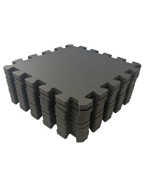 Puzzle habszivacs játszószőnyeg Cool Grey 90x90 cm