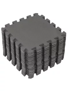 Puzzle habszivacs játszószőnyeg Cool Grey 120x120cm