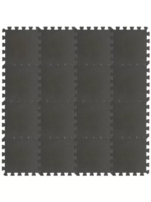 Puzzle habszivacs játszószőnyeg Cool Grey 120x120cm