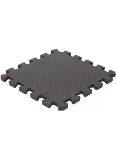   Puzzle habszivacs játszószőnyeg szegéllyel Cool Grey 92x122 cm