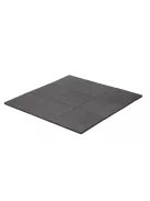 Puzzle habszivacs játszószőnyeg szegéllyel Cool Grey 92x92 cm