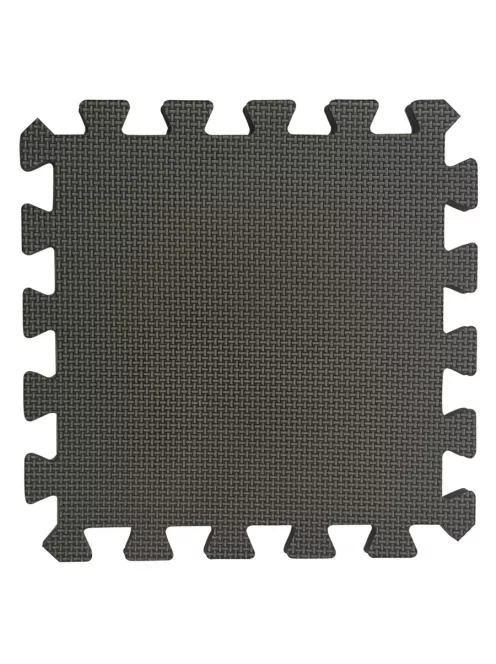 Puzzle habszivacs játszószőnyeg szett Cool Grey 150x150cm