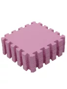 Puzzle habszivacs játszószőnyeg Pink 90x90 cm