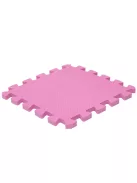 Puzzle habszivacs játszószőnyeg Pink 90x90 cm