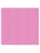 Puzzle habszivacs játszószőnyeg Pink 120x120cm