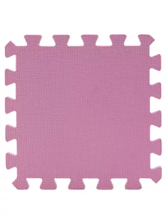 Puzzle habszivacs játszószőnyeg szett Pink 180x120cm