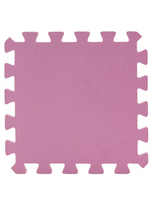 Puzzle habszivacs játszószőnyeg szett Pink 150x150cm