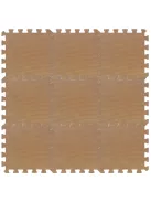 Puzzle habszivacs játszószőnyeg Brown 90x90 cm