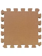 Puzzle habszivacs játszószőnyeg Brown 90x90 cm