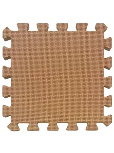 Puzzle habszivacs játszószőnyeg szett Brown 180x120cm