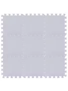 Puzzle habszivacs játszószőnyeg Silver 90x90 cm
