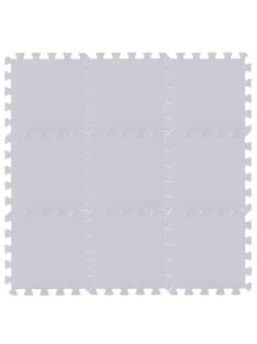 Puzzle habszivacs játszószőnyeg Silver 90x90 cm