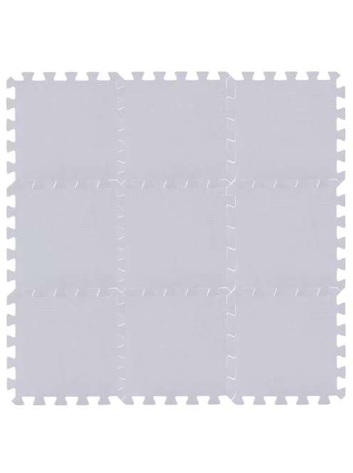 Puzzle habszivacs játszószőnyeg Silver 90x90 cm