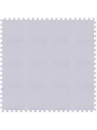 Puzzle habszivacs játszószőnyeg Silver 120x120cm