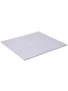 Puzzle habszivacs játszószőnyeg szegéllyel Silver 92x92 cm