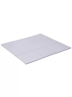   Puzzle habszivacs játszószőnyeg szegéllyel Silver 92x92 cm