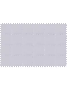 Puzzle habszivacs játszószőnyeg szett Silver 180x120cm