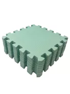 Puzzle habszivacs játszószőnyeg Light Green 90x90 cm