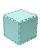 Puzzle habszivacs játszószőnyeg Light Green 120x120cm