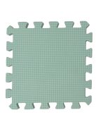 Puzzle habszivacs játszószőnyeg szett Light Green 150x150cm