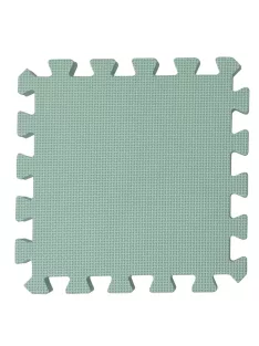   Puzzle habszivacs játszószőnyeg szett Light Green 150x150cm
