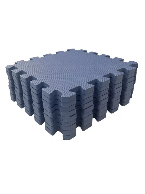 Puzzle habszivacs játszószőnyeg Blue 90x90 cm