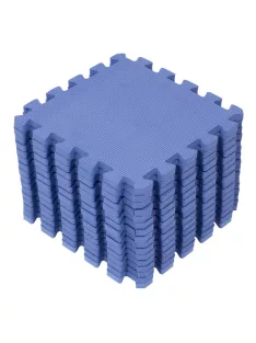 Puzzle habszivacs játszószőnyeg Blue 120x120cm